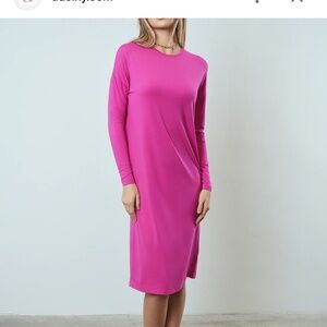 UDEL NY pink T shirt dress